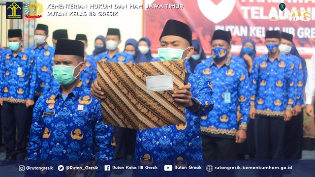 Upacara Hari Pahlawan Tahun 2022. Foto : Dok. Humas Rutan Gresik