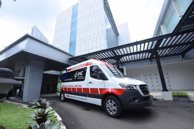 Ambulans Mini ICU Pertamedika IHC akan beroperasi di G20. Foto: Dok. Pertamina