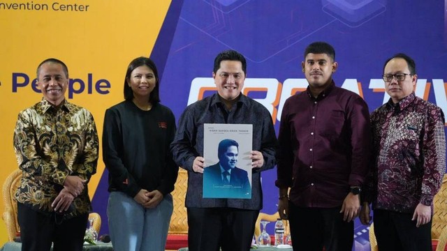 Erick Thohir Rilis Buku Biografi: Perjalanan Karir Hingga Jadi Menteri ...