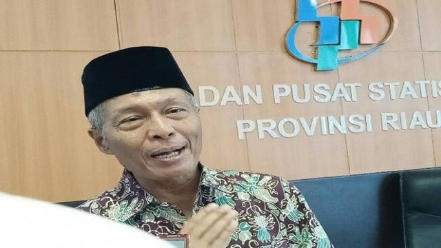 Kepala BPS Provinsi Riau, Misfaruddin. (Dok. Riau.go.id)
