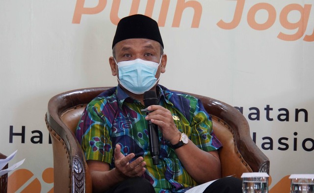 Penjabat Wali Kota Yogyakarta, Sumadi. Foto: Dok. Pemkot Yogya