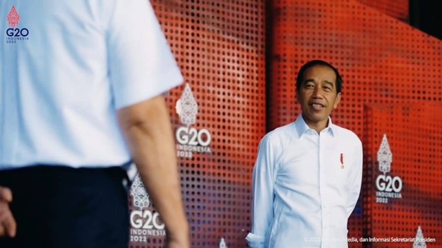 Presiden Joko widodo saat meninjau kesiapan penyelnggaraan KTT G20, Bali. Foto: Dokumentasi Biro Pers, Media, dan Informasi Sekeretariat Presiden
