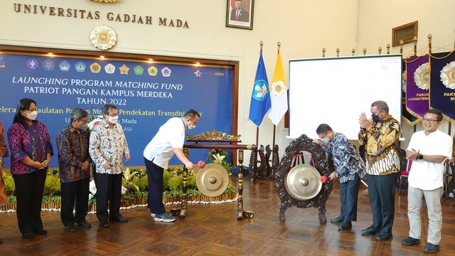 Launching program Matching Fund Patriot di UGM. Foto: Widi Erha Pradana