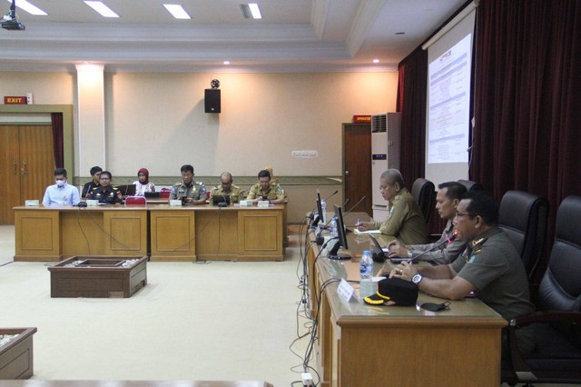 Rapat persiapan pengamanan BIMP-EAGA 2022 di Kalbar. Foto: Dok. Hi!Pontianak