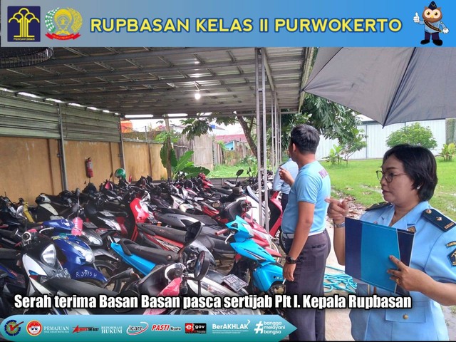 Selamat Datang di Rupbasan Purwokerto,.Ibu Sariany Nababan, Amd.IP, S.Sos (1)