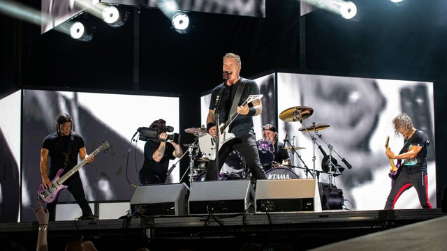 Metallica. Foto: AFP/SUZANNE CORDEIRO.