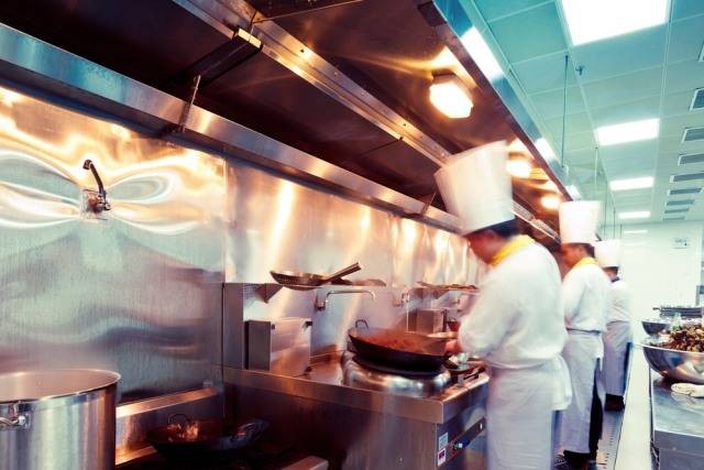 Ilustrasi dapur yang biasa digunakan menjadi fasilitas cloud kitchen.Foto: Shutter Stock