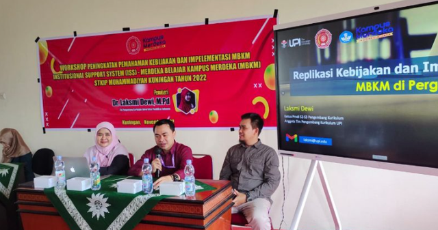 Dokumentasi Kegiatan: Workshop Peningkatan Implementasi MBKM Oleh LPK STKIP Muhammadiyah Kuningan