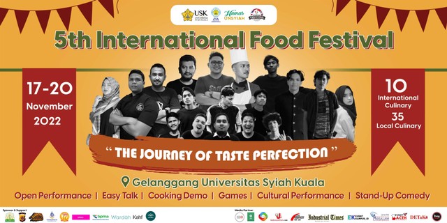 Besok, International Food Festival 2022 Digelar di USK Aceh | kumparan.com