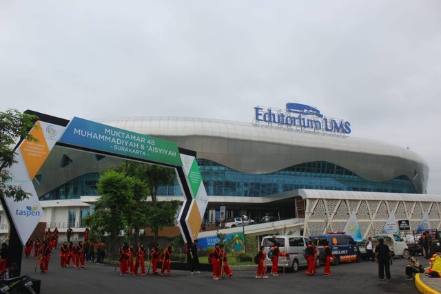 Suasana jelang Muktamar ke-48 Muhammadiyah di Solo. Foto: Dok. Istimewa
