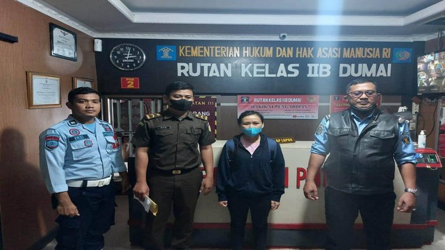 WNA Malaysia ditahan di Rutan Kelas IIB Kota Dumai, Riau. (Dok. Rutan Kelas IIB Dumai)