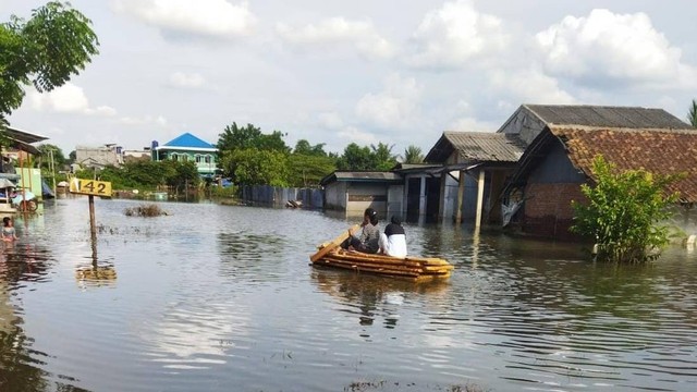 Banjir di Kecamatan Curug, Kabupaten Tangerang. Foto: Dok. Istimewa