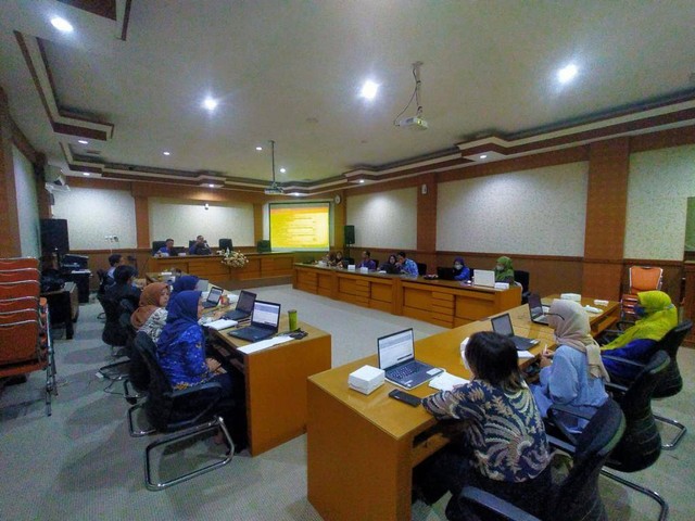 Pendampingan Implementasi Kurikulum Merdeka Belajar ini diikuti 25 perwakilan beberapa sekolah di Kota Malang. Foto / Feni Yusnia