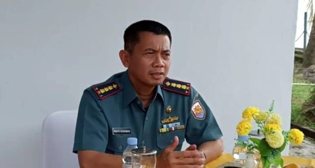 Komandan Lanal Palembang, Kolonel Laut (P) Widyo Sasongko Foto : Istimewa