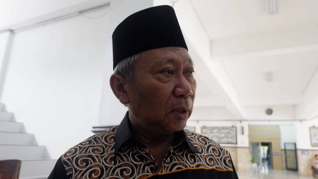 Ketua Panitia Penerima Muktamar Muhammadiyah dan Aisyiyah ke-48, Prof Sofyan Anif. Foto: Arfiansyah Panji Purnandaru/kumparan