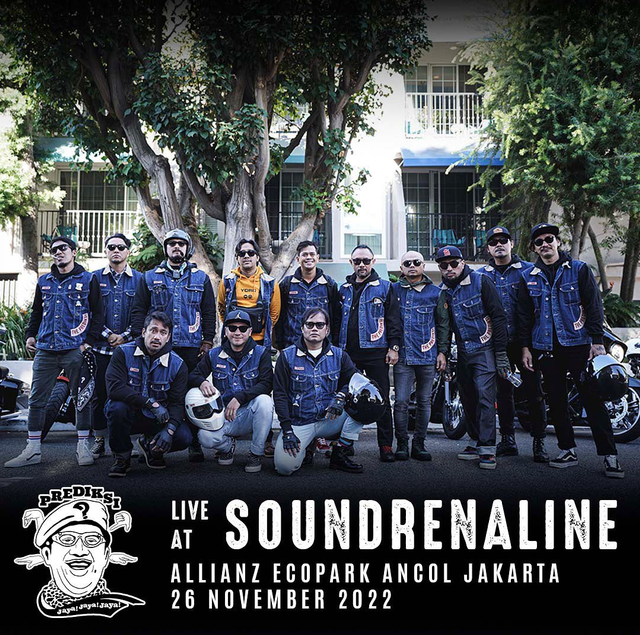 The Prediksi akan tampil di Soundrenaline 2022. Foto: Instagram/@theprediksi_