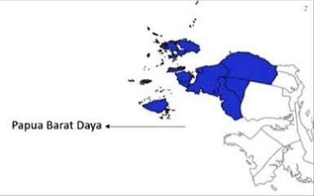 Peta Papua Barat Daya