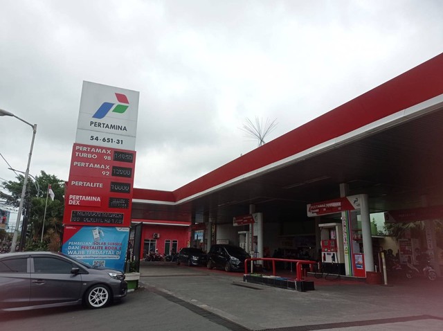 Harga BBM di Pertamina, foto : buatan sendiri
