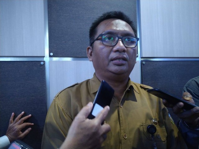Kepala Dinas Pangan dan Pertanian Karimun, Sukrianto Jaya Putra. Foto: Khairul S/kepripedia.com