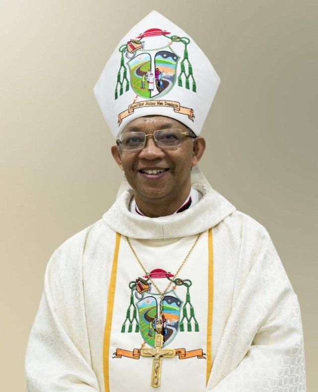 Uskup Bogor Mgr Paskalis Bruno Syukur OFM. Foto: Dok. Komisi Komsos Keuskupan Bogor
