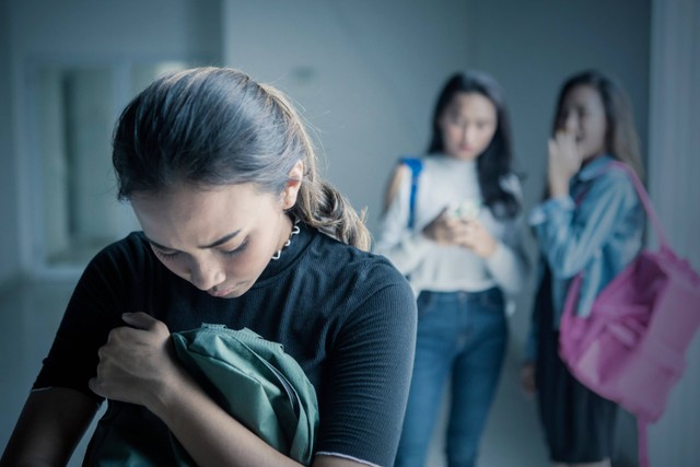 Ilustrasi perundungan (dibully) atau bullying. Foto: Shutterstock