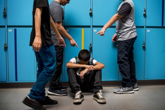 Ilustrasi perundungan (dibully) atau bullying. Foto: Shutterstock