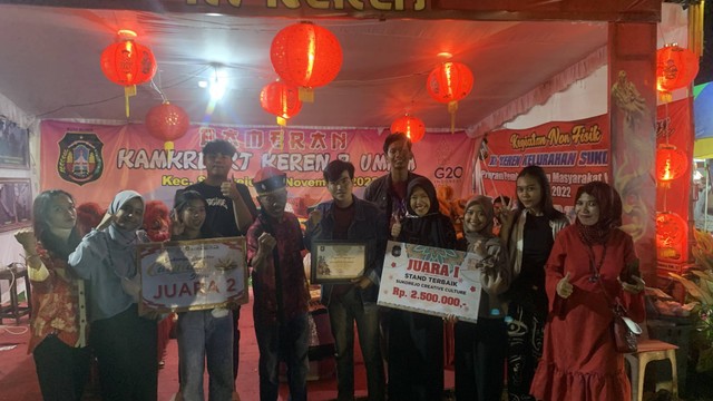 Meriahkan Stand Kampung Keren Kelurahan Sukorejo, Blitar