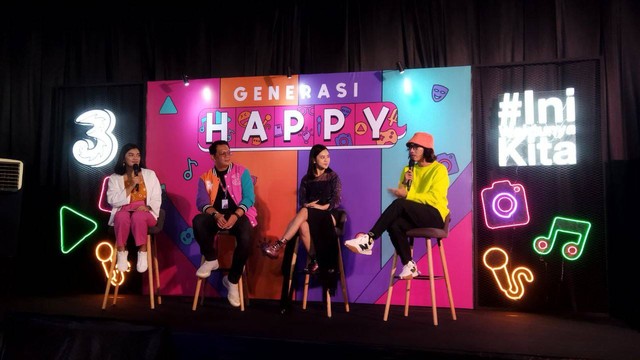 Konferensi pers Generasi Happy oleh 3 di Yogyakarta, Minggu (20/11/2022). Foto: Maria Wulan/Tugu Jogja