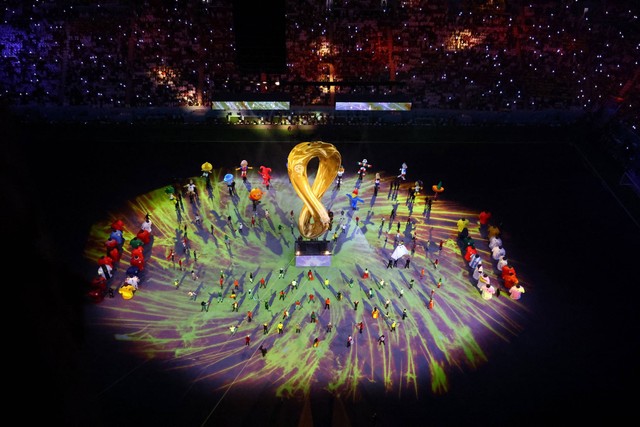 Foto: Semarak Upacara Pembukaan Piala Dunia 2022 di Qatar | kumparan.com
