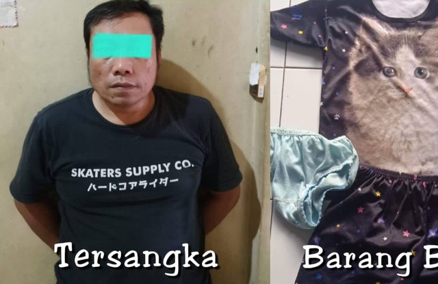 Pria paruh baya di Lubuklinggau yang mencabuli anak janda kenalannya. (ist)