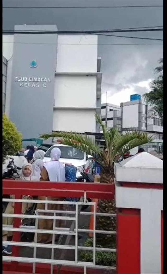 Suasana RSUD Cimacan didatangi korban gempa Cianjur, Senin (21/11). Dok Istimewa