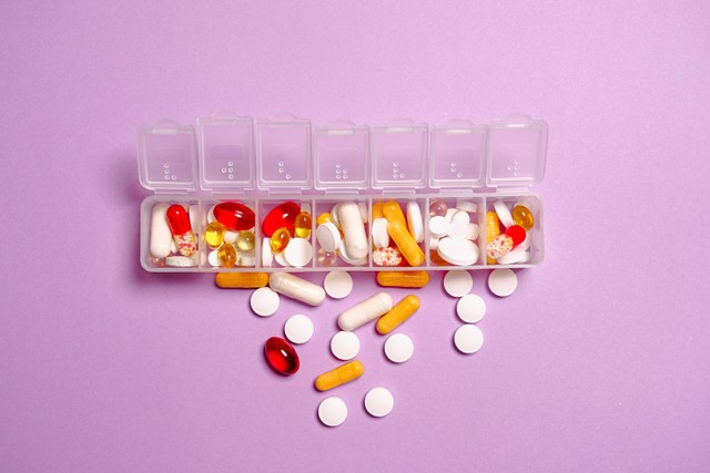 Ilustrasi obat antibiotik untuk radang tenggorokan. Foto: Pexels.com
