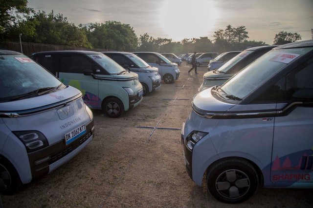 Partisipasi Wuling Air ev di KTT G20 di Bali. Foto: Aditia Noviansyah/kumparan