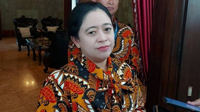 Ketua DPP PDIP, Puan Maharani saat ditemui di Loji Gandrung Solo, Senin (21/11/2022). FOTO: Fernando Fitusia