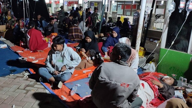 Suasana di RSUD Sayang Cianjur, Kabupaten Cianjur pada Senin (21/11/2022). Foto: Rachmadi Rasyad/kumparan