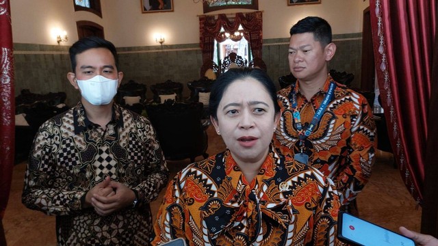 Puan Maharani di Rumah Dinas Wali Kota Solo, Gibran Rakabuming, Loji Gandrung, Senin (21/11/2022). Foto: Dok. Istimewa