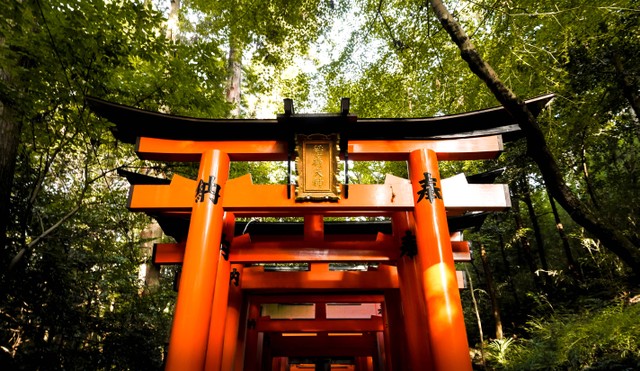 Ilustrasi kuil Shinto atau jinja. Foto: Unsplash