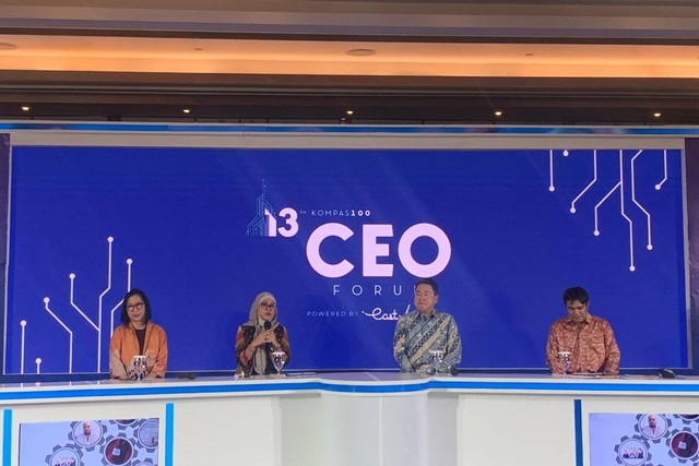 CEO Forum di Westin Jakarta, Selasa (22/11/2022).  Foto: Nabil Jahja/kumparan