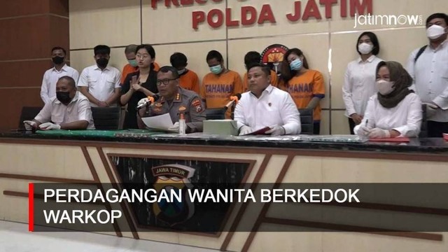 Video: Polisi Bongkar Perdagangan Wanita Berkedok Warkop di Pasuruan