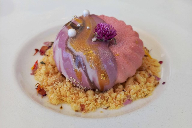 Menu blueberry cheesecake ala DION. Foto: Monika Febriana/kumparan