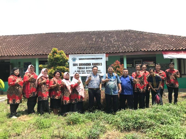 Dosen Pulang Kampung IPB University Hadirkan Teaching Factory di SMK 5 Teras Boyolali