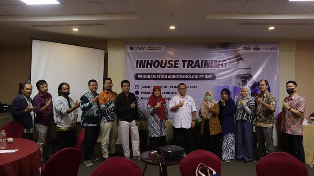 Peserta In House Training. Foto : Agroteknologi UMY