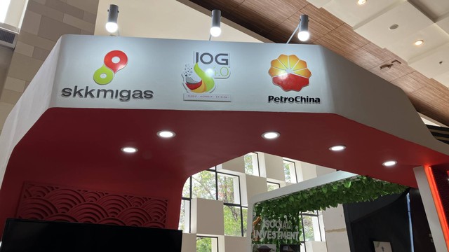 Booth PetroChina di International Convention Oil and Gas of Indonesia Upstream Oil and Gas 2022 (IOG 2022) di BNDCC, Nusa Dua, Bali, Rabu (23/11/2022). Foto: Ema Fitriyani/kumparan
