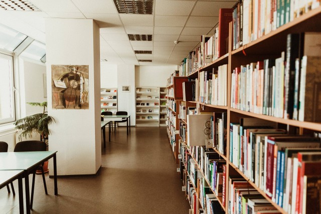 Puisi tentang Perpustakaan, Foto Hanya Ilustrasi: Unsplash/Trnava University