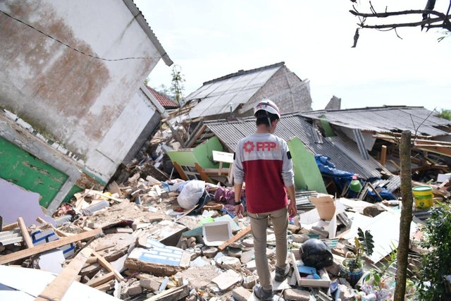 Geliat Aksi Sigab PPPA Daarul Qur'an di Lokasi Gempa Cianjur