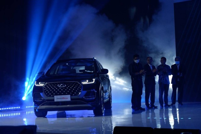 Pengumuman harga resmi mobil Chery di Indonesia. Foto: Aditya Pratama Niagara/kumparan