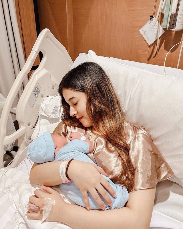 Tasya Farasya melahirkan anak kedua. Foto: Instagram/@tasyafarasya