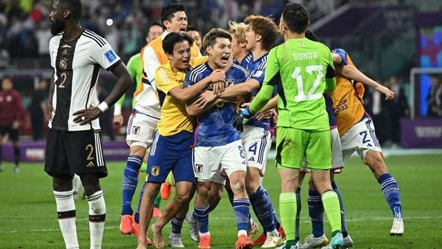 Piala Dunia 2022: Jepang Cetak ‘Momen Bersejarah’, Pendukungnya Tunda Perayaan (144503)