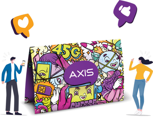 Ilustrasi paket KZL Axis. Foto: Dokumen AXIS