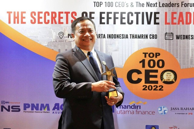 Direktur Utama PT PNM, Arief Mulyadi, di acara Infobank TOP 100 CEO & The Next Leaders Forum 2022. Foto: dok. PNM